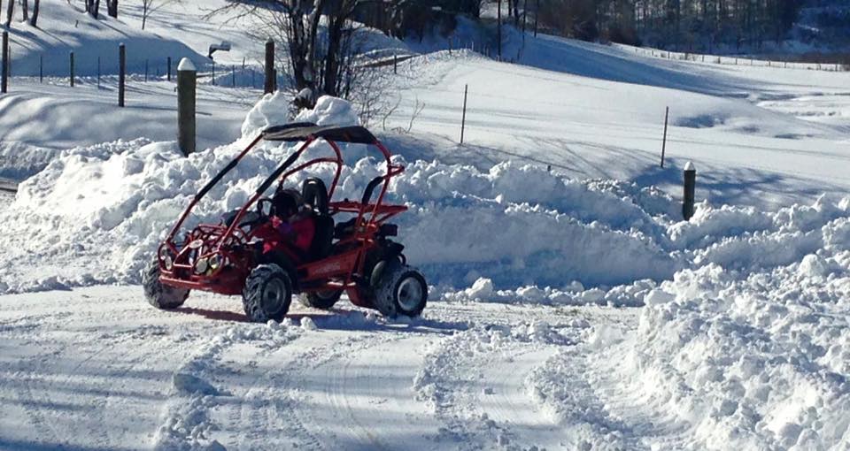 Vroom, Vroom or Brrr, Brrr? Backroads, country roads, and private drives were largely impassable to many living in rural areas. 